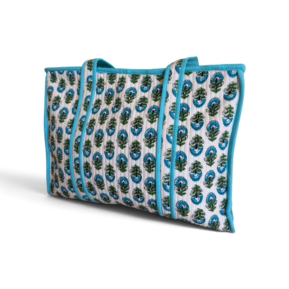 Blue Paradise Tote | 16×18" Cotton Tote Bag