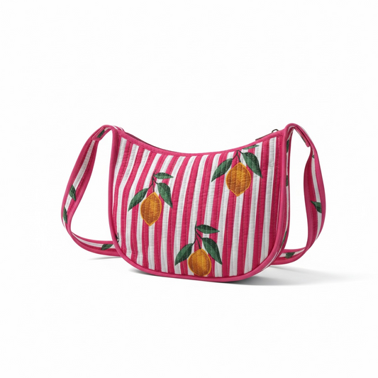 Hot Pink Lemons Side Mini