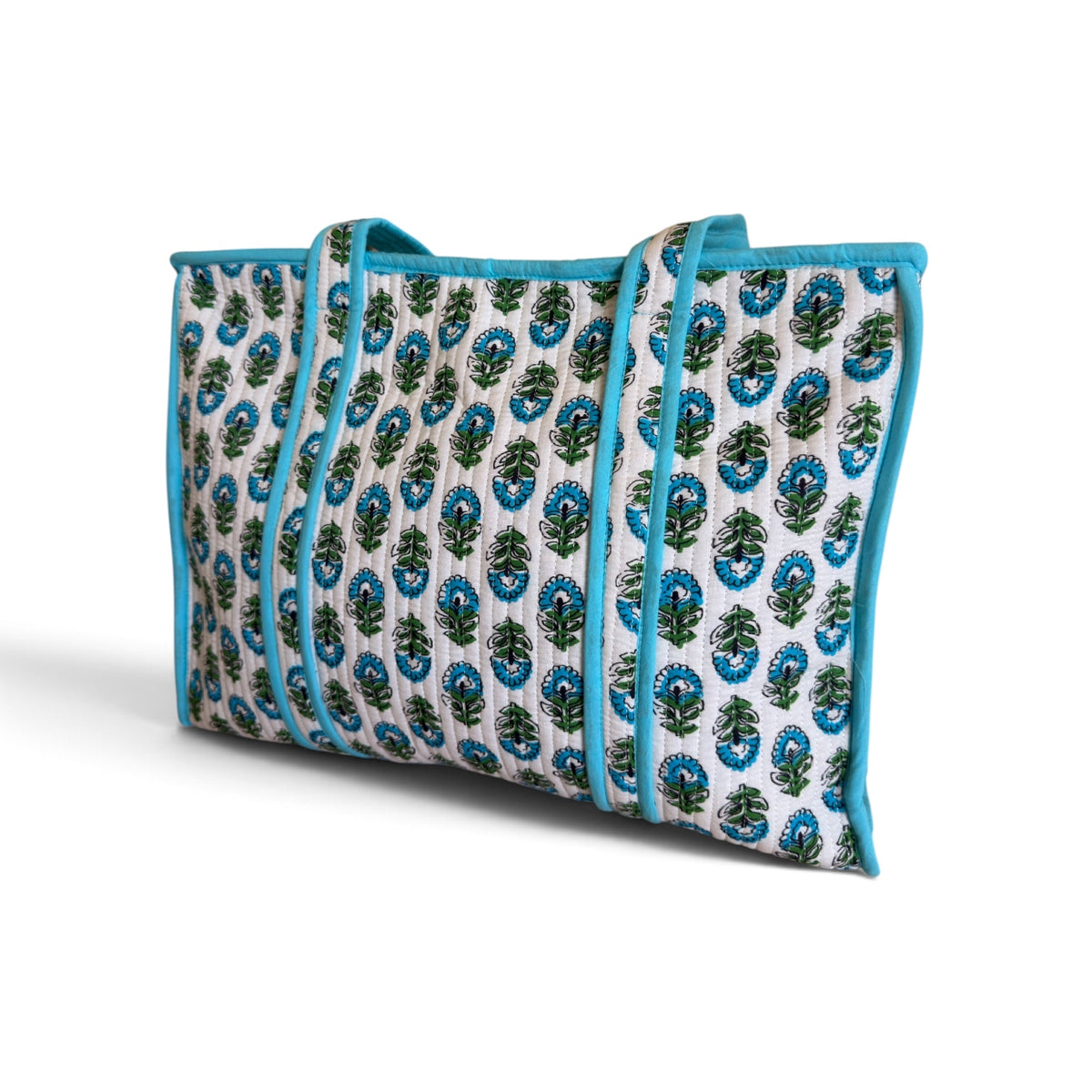 Blue Paradise Tote | 16×18" Cotton Tote Bag