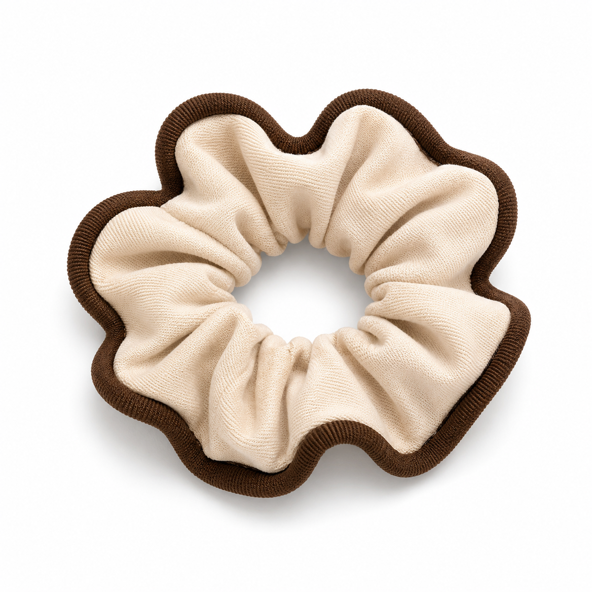 Neutral Contrast Scrunchies